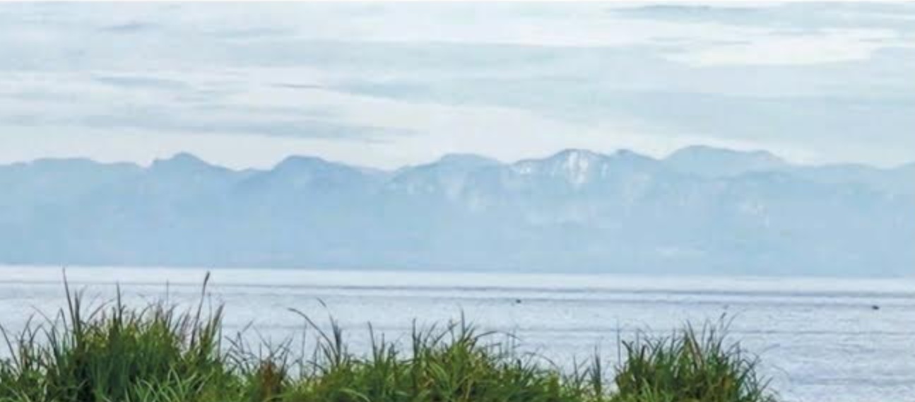 与那国島から見えた台湾